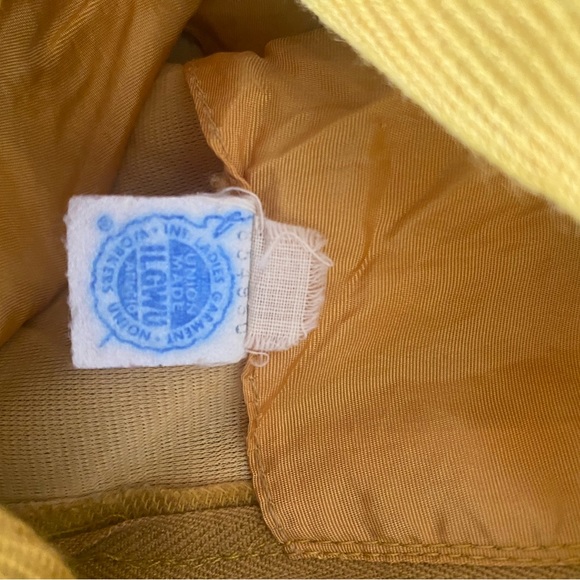 Vintage 1960’s Union Made Mod Shift Yellow Dress - Picture 5 of 5